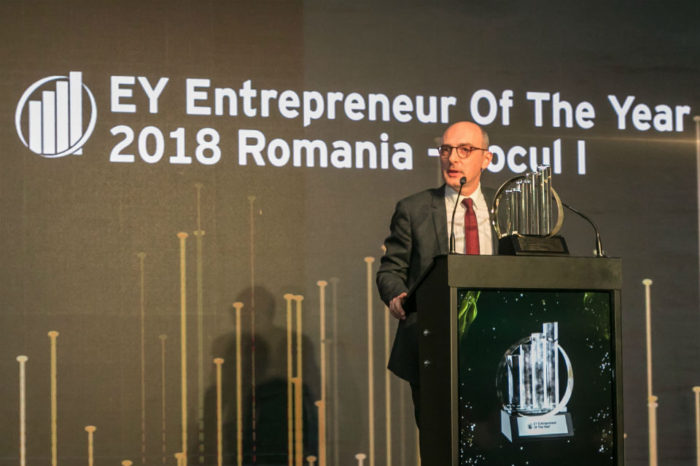 Ovidiu Sandor, CEO Mulberry Development, winner of EY Entrepreneur of the Year 2018 competition