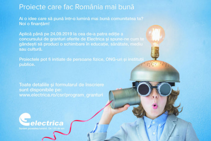 The Grant Program “Electrica puts Romania in a different light” 2019 reaches its fourth edition