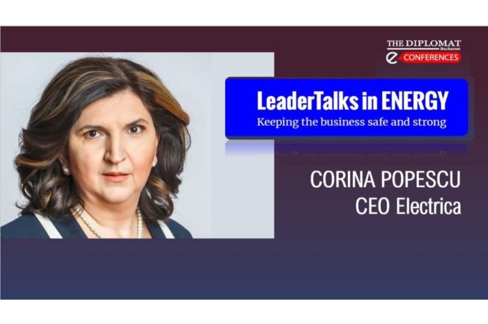 LeaderTalks in ENERGY - Corina Popescu, CEO Electrica: Energy leaders must remain calm, keep their balance