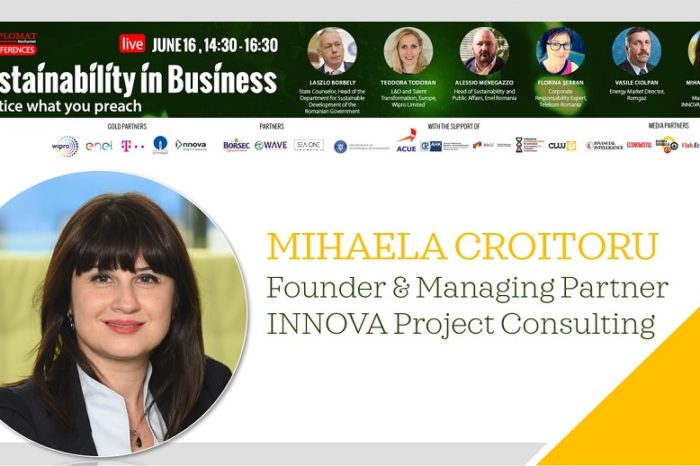 SUSTAINABILITY IN BUSINESS, MIHAELA CROITORU, Founder & Managing Partner INNOVA Project Consulting: The EU revision of non-financial reporting Directive 2014/95 answers the need of increasing the clarity and quality of reported information regarding the sustainability objectives