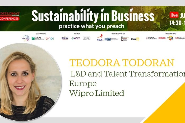 Teodora Todoran, Wipro: Education is the goal of sustainable development
