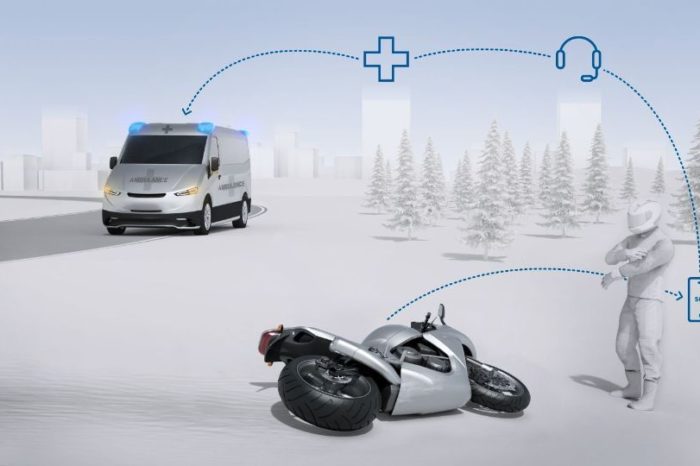 Bosch introduces automatic emergency calls for motorcycles