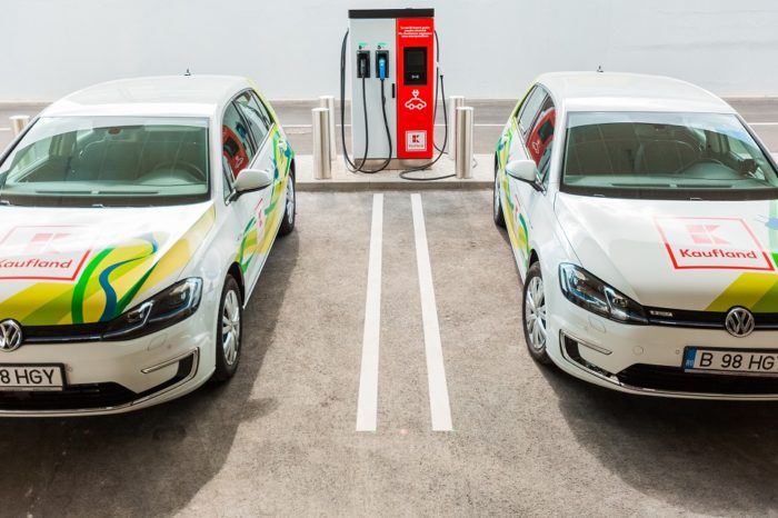 Kaufland Romania expands the EV charging stations network internationally and creates a new corridor that connects Romania with the Republic of Moldova