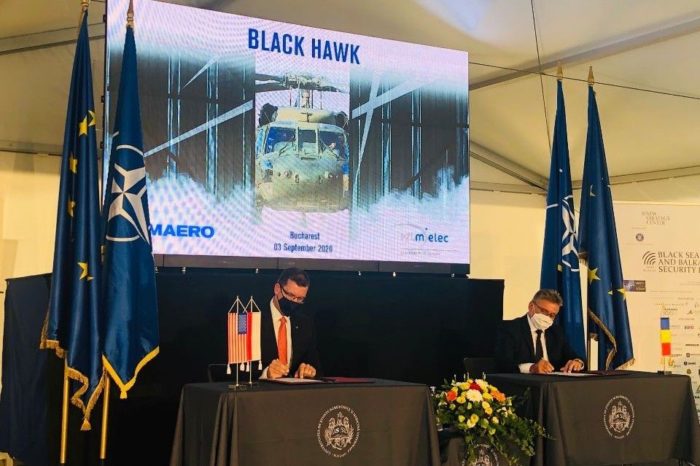 Romaero signs MoU to support future Black Hawk helicopters in Romania