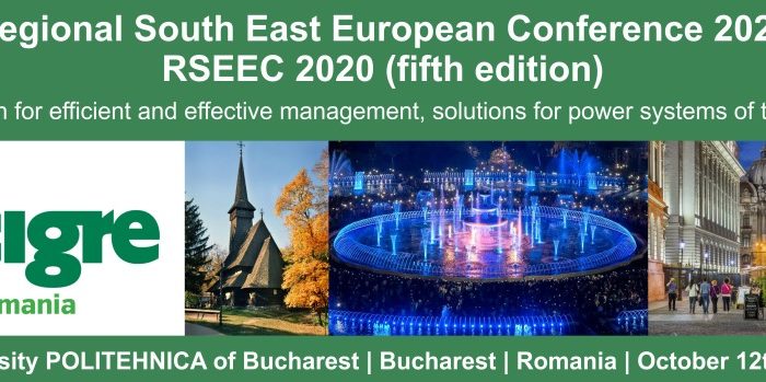 The fifth edition of the International Conference "Regional South-East European Conference - RSEEC 2020 will take place online between October 12-14