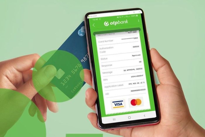 OTP Bank launches app that transforms the mobile phone into a POS and allows card payments