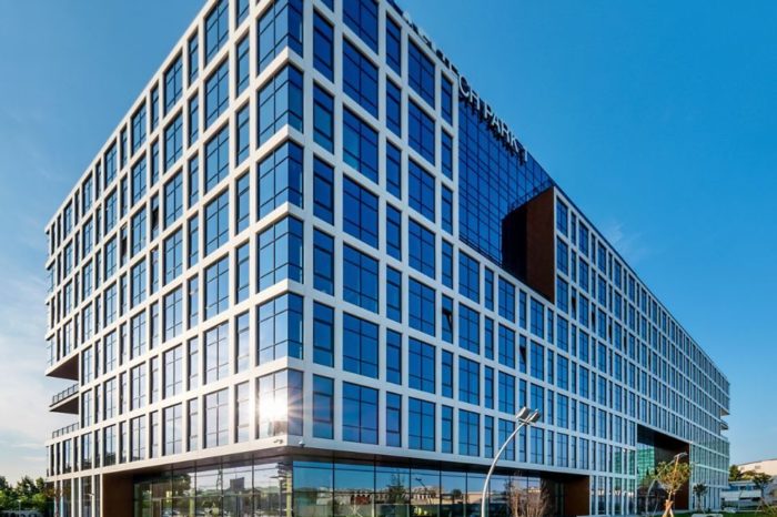 AFI Europe received LEED Platinum pre-certification for AFI Tech Park 2 office building