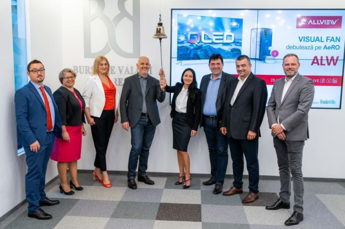 Romanian technology brand Allview debuted on BVB AeRO market