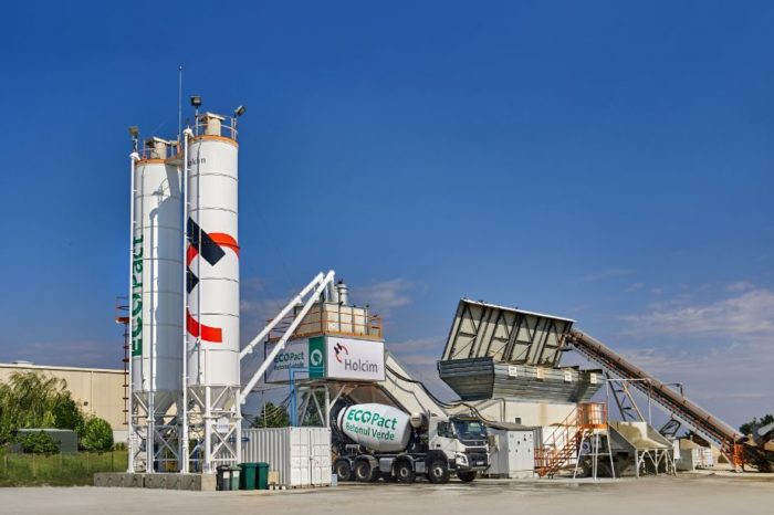 Holcim Romania opens new eco concrete station in Ilfov County