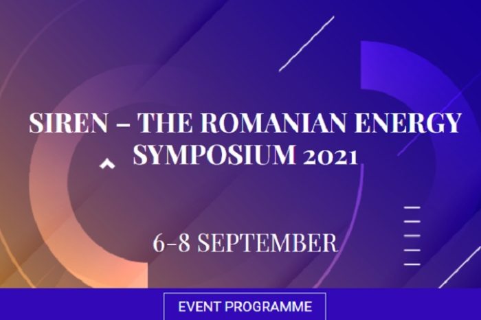 SIREN - Romanian Energy Symposium 2021 takes place on SEPTEMBER 6 - 8, 2021