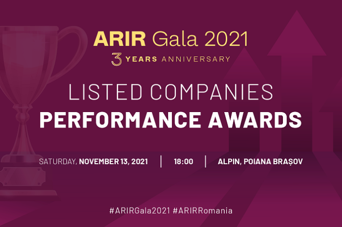 ARIR awards the performance and investor communication at ARIR Gala  on November 13