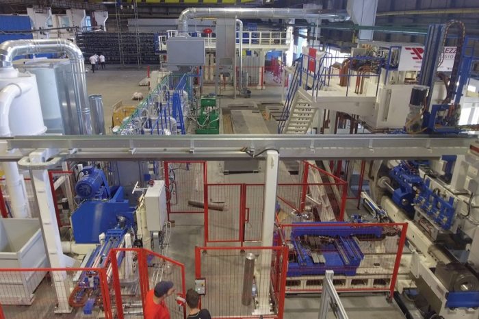 Vimetco Extrusion, ALRO’s downstream subsidiary, opened new automatic line for aluminium profiles following 10 million Euro investment