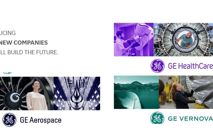 GE unveils brand names for three planned future public companies