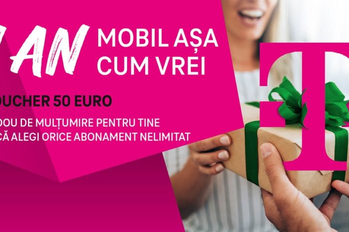 Telekom Mobile offers a 50-euro voucher to customers who choose any Unlimited subscription, from 7 euro/month