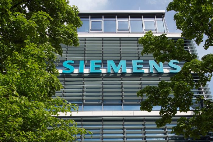 Siemens reported revenues of 72 billion Euro, up 8.2 percent in fiscal 2022