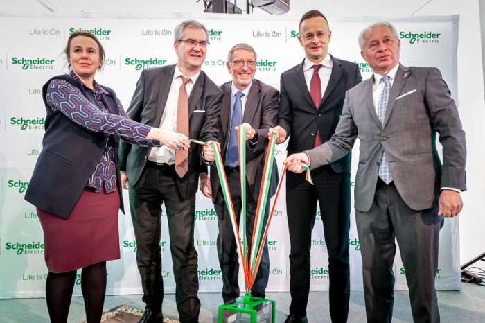 Schneider Electric invests 40 million Euro in new smart factory in Hungary