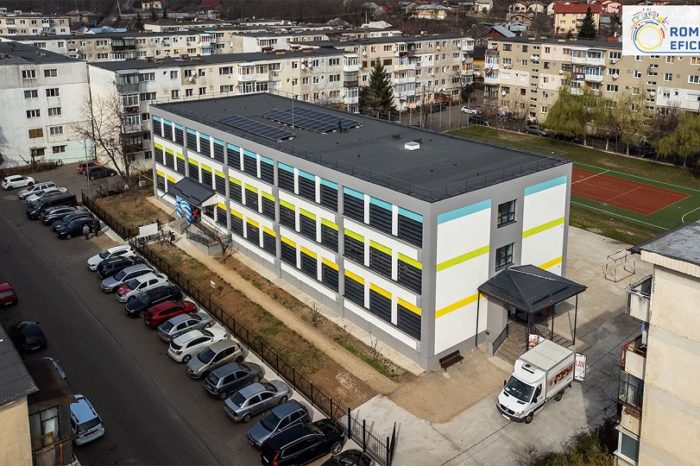 Romania Eficienta: What does Liliesti Baicoi Secondary School look like transformed into a nZEB "jewel"