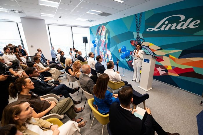 Linde Global Services Romania inaugurates the new office space in Iulius Town