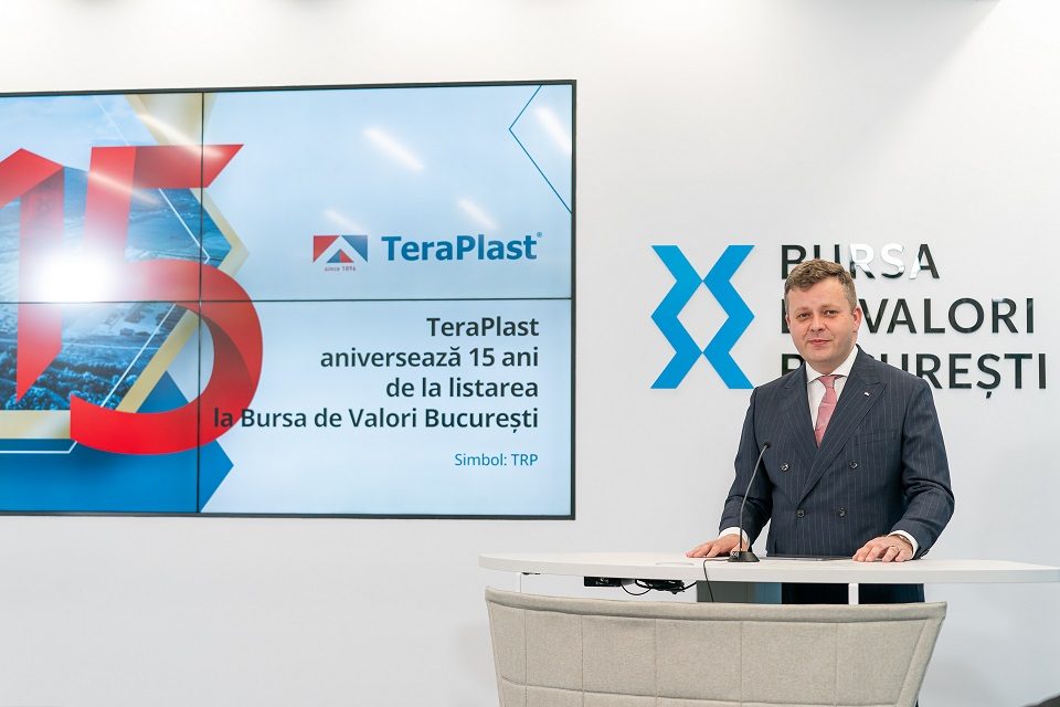 TeraPlast aniversează 15 ani de la listarea la Bursa de Valori București – The Diplomat Bucharest
