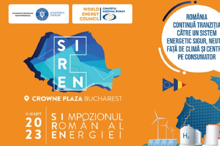 SIREN 2023 - ROMANIAN ENERGY SYMPOSIUM takes place on September 11-13, 2023 at Crowne Plaza Bucharest