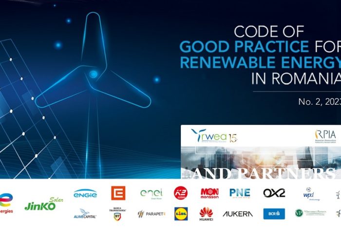 Code Of Good Practice for Renewable Energy: Romania needs to install 3 times more wind capacity and 10 times more solar capacity than the existing ones, to meet the European targets