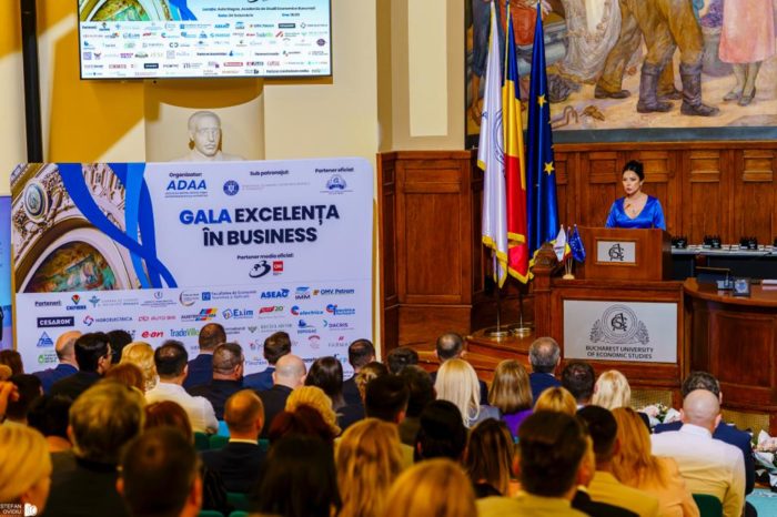 The Excellence in Business Gala awarded the champions of the Romanian economy