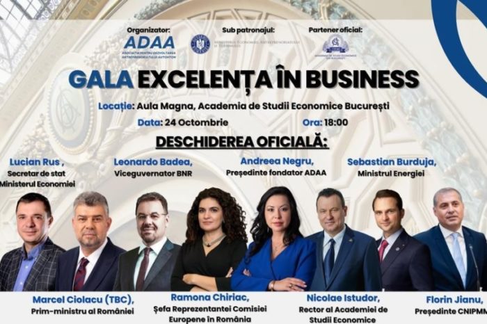 Andreea Negru, ADAA President: "The Excellence in Business Gala is an important moment to celebrate, learn and inspire"