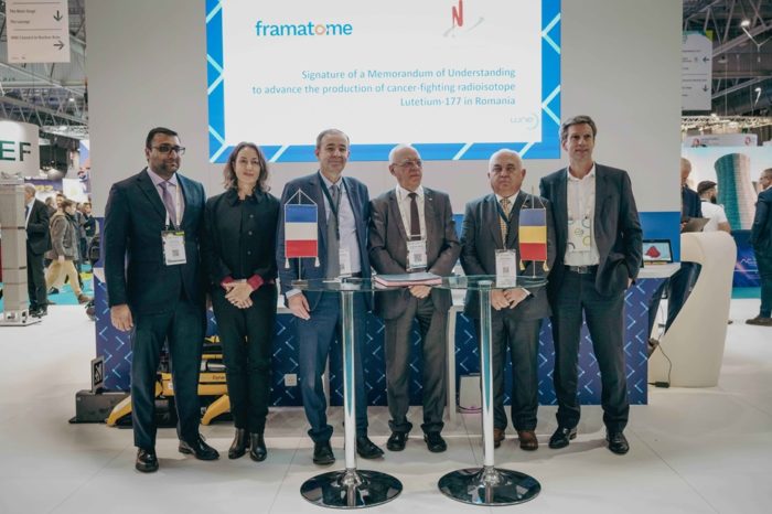 Nuclearelectrica and Framatome sign agreement to produce cancer-fighting radioisotope Lutetium-177 in Romania