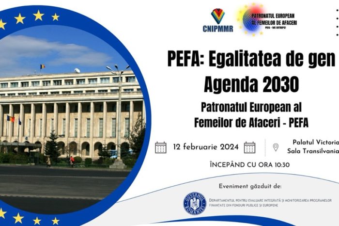 Romanian Government hosts the conference for the launch of the European Patronage of Businesswomen (PEFA)