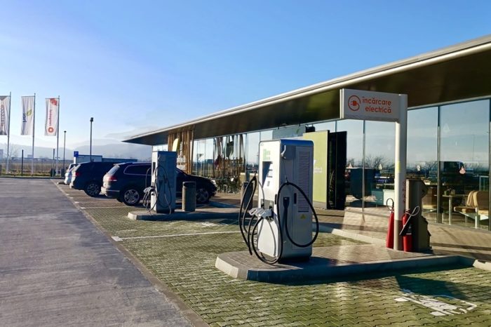 Rompetrol to install 11 ultra-fast charging stations for electric vehicles on the A1 motorway