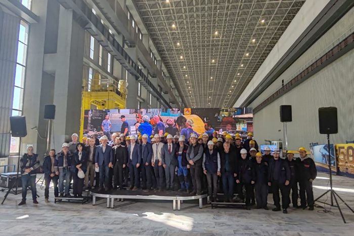 Hidroelectrica restores Hydroaggregate 1 at CHE Portile de Fier I