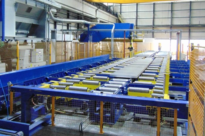 ALRO invested 8 million RON in a new cutting saw for aluminium plates