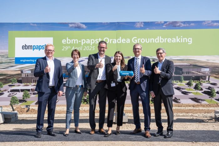 German group ebm‑papst invests 30 million euros in new location in Romania